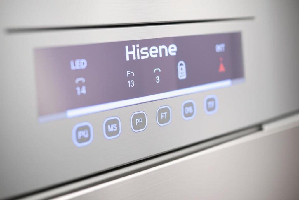 Panel sterowania zmywarki Hisense z wyświetlaczem LED Panel sterowania zmywarki Hisense z wyświetlaczem LED