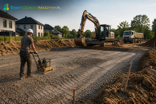 Roboty ziemne pod płytę fundamentową. Co dzieje się na działce przed betonowaniem?